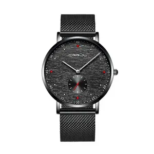 CRRJU 2163 Minimalist Stainless Steel Multifunctional Analog Quartz Men's Watch - Variant 1