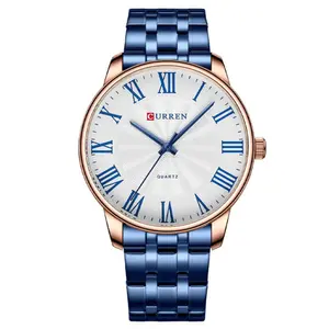 Curren 8422 Luxury Stainless Steel Quartz Analog Casual Style Fashion Men's Watch