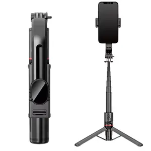 Lenuo L12 Extended 1060mm Tripod With Remote Shutter Bluetooth Selfie Stick
