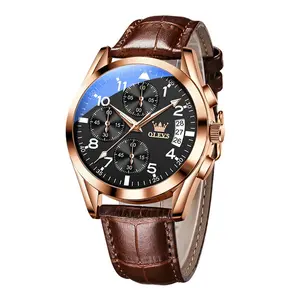 OLEVS 2878 Elite Sports Stainless Steel Chronograph Men's Analog Watch  - Variant 4