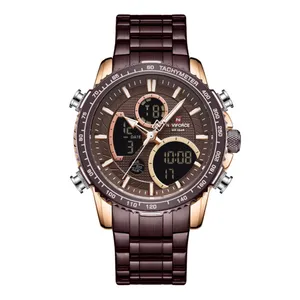 Naviforce NF9182 Luxurious Strainless Steel Chronograph Men's Watch