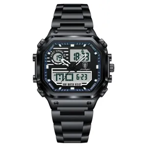 Poedagar 993 Sports Waterproof Dual Display Men’s Watch