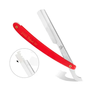 PAK Delicate 121 Stainless Steel Professional Barber Straight Edge Shaving Razor