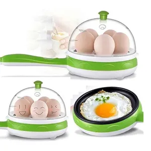 Multi Function 2 in 1 Electric Egg Boiler Steamer Omelette Frying Pan - Variant 1