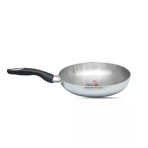 Kiam Aluminum 26 cm Alu Frypan with Glass Lid classic