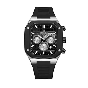 Naviforce 8037 Comfortable Silicone Band Multifunctional Sports Men's Watch - Variant 4