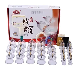 Professional Hijama 32‑Piece Vacuum Cupping Kit & Massage Set