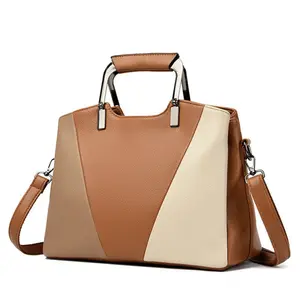 Trendy Contrast Luxury & Stylish Design Color Women's Shoulder Bag - Variant 3