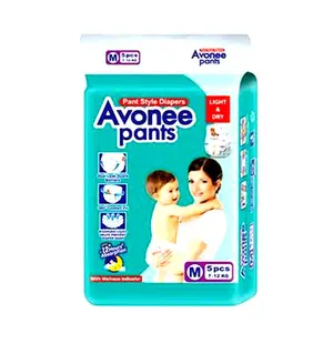Avonee Flexible Waistband Pants System Baby Daiper