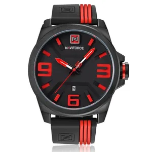 NAVIFORCE 9098 Quartz Sport Waterproof Silicone Men's Watch - Variant 4