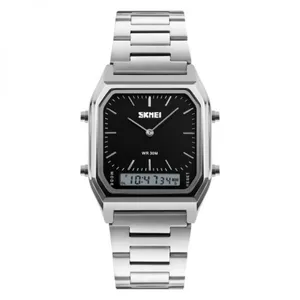 Skmei 1220 Stianless Steel Dual Display Digital Men's Watch