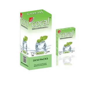 Coral Condom Mint Flavour 3 Pcs Pack – 180mm Length