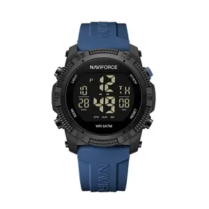 NAVIFORCE NF7104 Luminous Silicone Digital Acrylic Men's Watch  - Variant 2