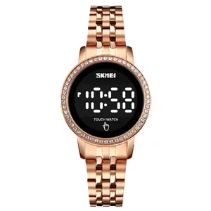 SKMEI 1669 Stainless Steel Analog Quartz Luxury Women's Watch - Variant 4