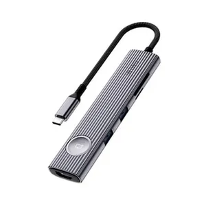 WiWU Traveling Series Wi-HB001 8 in 1 Docking Station