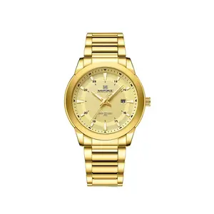 Naviforce NF8029 Luxury Stainless Steel Quartz Analog Men's Watch - Variant 3
