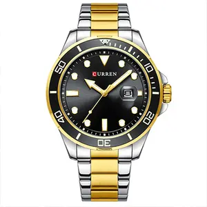Curren 8388 High Quality Stainless Steel Belt Calendar Men's Watch - Variant 2