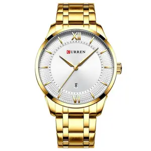 Curren 8356 Luxury Stainless Steel Analog Men's Watch
