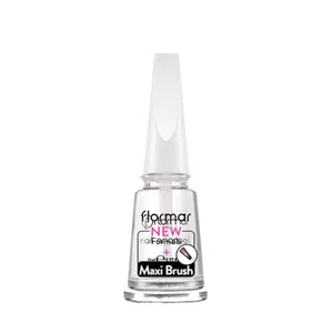 Flormar Nail Enamel 301 Maxi Brush Glass Effect Nail Polish