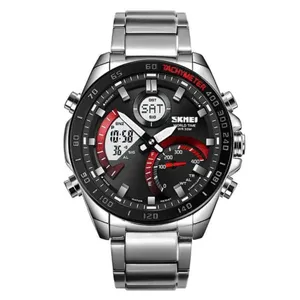 Skmei 1889 Dual Display Chronograph Stainless Steel Men's Watch