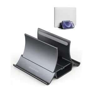 MOMAX KH17 Arch Gravity Auto Locking Laptop Stand Holder Storage Dock