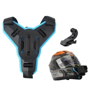 Motorcycle Helmet Chin Mobile Phone Holder Moto Dji Gopro Mountain Action Camera