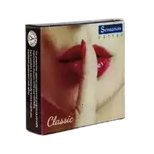 Sensation Dotted Classic Condom 3's Pack – Textured for Enhanced Pleasure & Protection