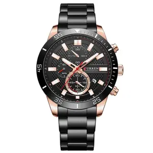 Curren-8417 High Quality Stainless Steel Luminous Men's Watch - Variant 3