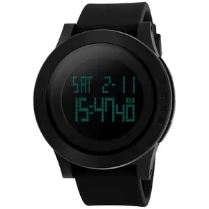 SKMEI 1142 Digital Multifunctional PU Leather Sporty Men's Watch