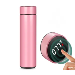 500ml Stainless Steel Water Bottle LED Temperature Display Flask - Variant 4