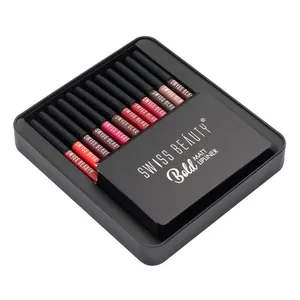 Swiss Beauty Bold Moisturises lips Matte Lip Liner Pack Of 12 Pcs Set
