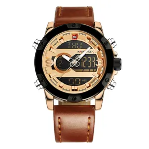 Naviforce NF9097 Luxury Brand Dual Display Sports Men's Watch