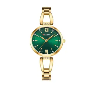 CURREN 9092 Stainless Steel Luxury Quartz Wristwatch for Women