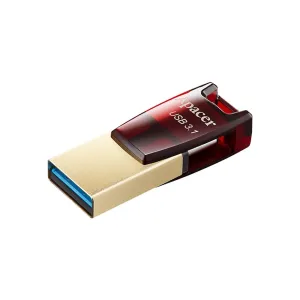 Apacer AH180 32GB USB 3.2 Type-C OTG Red RP Pen Drive
