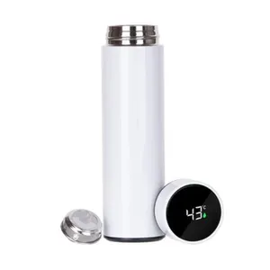 500ml Stainless Steel Water Bottle LED Temperature Display Flask - Variant 3