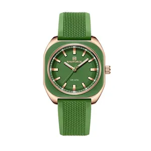 Naviforce 5061 Slim Analog Silicone Strap Casual Men's Watch - Variant 1