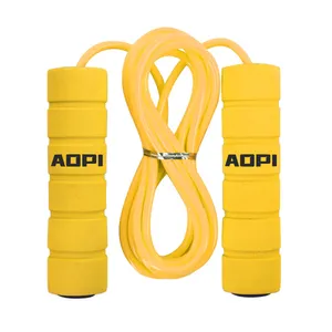 Long Handle Lightweight Plastic Cord Skipping Rope - Variant 4