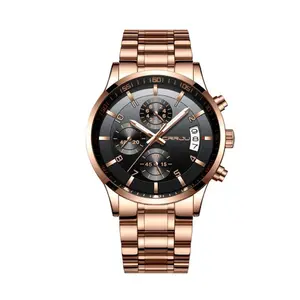 CRRJU 2214 Authentic Stainless Steel Minimalist Style Classic Men’s Watch - Variant 3