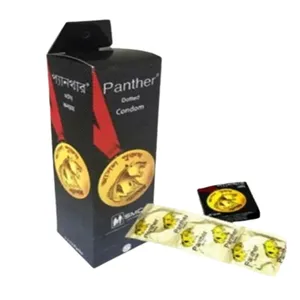 Panther Dotted Condom for Men 36pcs (3x12) Extra Lube