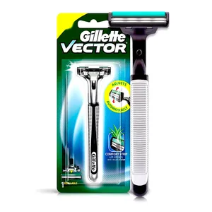 Gillette Vector Plus Manual Twin Blade Shaving Razor