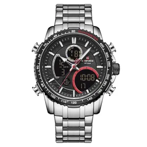 Naviforce NF9182 Luxurious Strainless Steel Chronograph Men's Watch - Variant 2