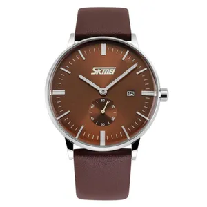 SKMEI 9083 Analog PU Leather Strap Quartz Men's Watch - Variant 3