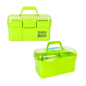 RFL Multipurpose First Aid Storage Rectangular Box Lime Green