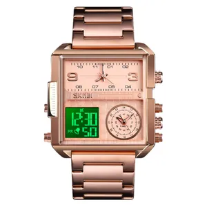 SKMEI 1584 Quartz Digital Luxury Business Wrist Men's Watch - Variant 3