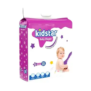 Kidstar Dry Lock Ensures Low Rewet Belt System Baby Diaper - Variant 2