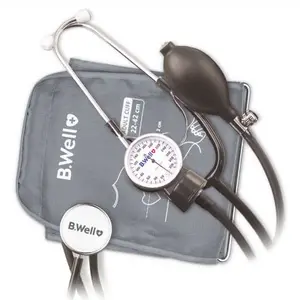 B.Well MED-62 Manual Aneroid Sphygmomanometer Blood Pressure Kit