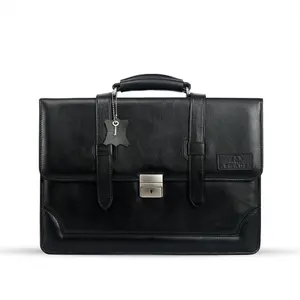 Mens Messenger Bag 15.6 Inch Waterproof Leather Office Work Bag
