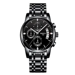 Nibosi 2353 High Quality Stainless Steel Analogue Men's Watch  - Variant 1