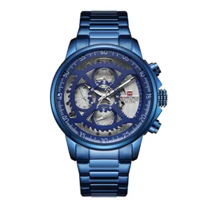 Naviforce NF9150 Luxury Steel Military Waterproof Quartz Men's Watch - Variant 3