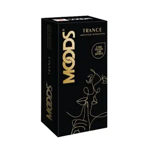 Moods Trance Dotted Condom with Diamond Motifs 10pcs Pack
